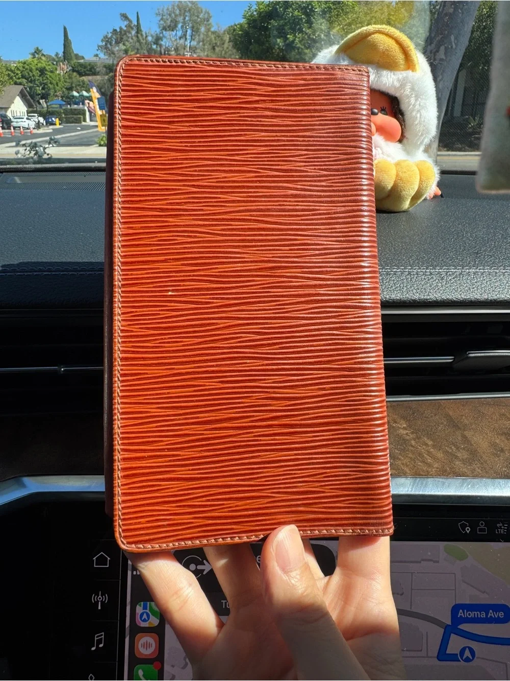 Louis Vuitton MALTELIER Epi Leather long wallet/passport holder